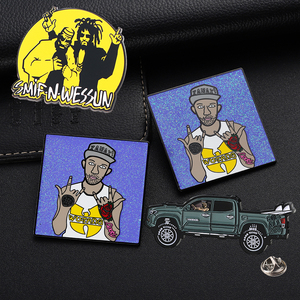 เข็มกลัดเคลือบผิวแบบแข็งสไตล์ฮิปฮอป3D สุดเท่หมุดอะนิเมะแบบกำหนดเองคุณภาพสูงหมุดโลหะติดปกกระเป๋าเป้สะ<span class=keywords><strong>พ</strong></span>ายหลังแบบสั่งทำ - Product Image 2