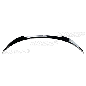 Rear Spoiler for Tesla Model 3 Glossy Black/Carbon Look Car Rear Wing Trunk Spoiler Decklid Lid Trim <b>Splitter</b> <b>Lip</b> - Product Image 3