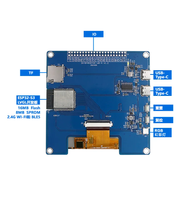 Écran tactile TFT LCD LVGL Arduino 4 pouces ESP32-S3 avec capteur de température/humidité, compatible WiFi et Bluetooth