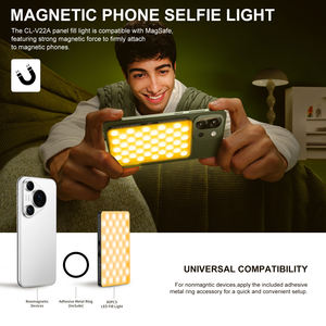 Lampe à selfie magnétique MagSafe pour iPhone – Lumière d'appoint LED rechargeable, CRI≥95, 5 températures de couleur, lumière vidéo portable pour Vlog - Product Image 5