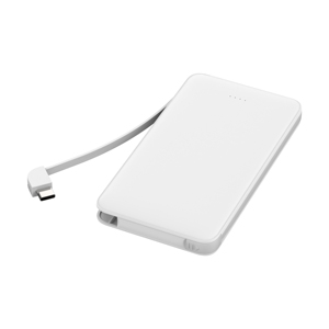 Batterie externe mobile de haute qualité, charge rapide, chargeur de téléphone, mini batterie externe portable 10000 mAh avec câble intégré - Product Image 3