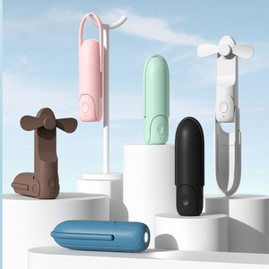 AINI sıcak tarzı Mini USB Fan yeni çok fonksiyonlu giyilebilir <span class=keywords><strong>RV</strong></span> plastik masa fanı öğrenciler için üç hızları elektrikli ev araba - Product Image 1