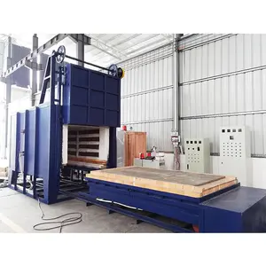 Trolley/ Car Bottom Type High Temperature Electric Resistance Heat Treatment Annealing Furnace manufacturers