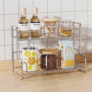 Étagère d'angle moderne en alliage de zinc écologique pour salle de bain d'hôtel, support de rangement pour savon de toilette sans perçage, étagères de salle de bain sur pied - Product Image 3