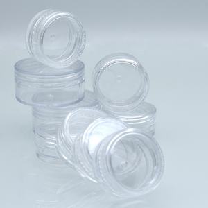 Mini pot cosmétique en plastique de 3 ml, 5 ml, 10 ml, 15 ml, 20 ml, 2,5 g, 3 g, 5 g, 10 g, 15 g, 20 g, échantillon de crème pour le visage, crème pour les yeux, pot cosmétique - Product Image 4