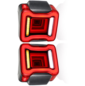 Kit de Luces Traseras LED Rojas Modernas con Intermitentes para Wrangler JL 2018-2024, 12V, Fácil Instalación, Mejora - Product Image 4