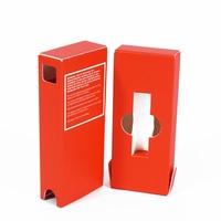 Cartouche jetable personnalisée de 2 grammes 1 ml, résistante aux enfants, en carton, luxueuse, holographique, vide, pour stylos à cartouche, emballage en boîte de papier avec éponge