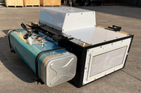 Générateur diesel silencieux UNIV 15 kW 460 V 60 Hz 12 V CC Démarrage électrique Faible bruit Conteneur frigorifique 40 pieds sous châssis 1800 tr/min