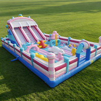 Château gonflable commercial en PVC avec toboggan, nouveau design, château gonflable pour enfants