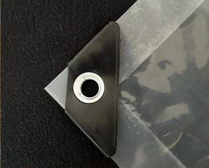 <span class=keywords><strong>Tissu</strong></span> de pluie transparent imperméable en plastique épaissi fenêtre balcon auvent plantes fleurs isolation extérieure grande chaîne - Product Image 2