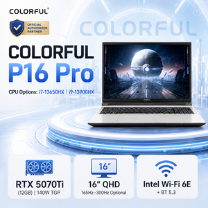 Portátil Gamer de 16 Pulgadas con Gráficos I7/I9 de 13ª Gen, RTX 5050/5070/5070Ti, 165Hz QHD, 64GB NVME SSD, para Edición de Video y Juegos - Product Image 1