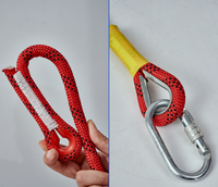 Corde d'escalade statique en nylon KA 8 mm, capacité de rupture 1000 kg, pour 1 à 2 personnes, toutes saisons, alpinisme en plein air