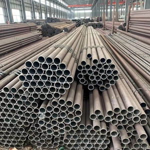 Tubería de acero al carbono laminada en caliente ASTM <span class=keywords><strong>106</strong></span> GR B Schedule 40 tubería redonda sin costura de acero al carbono - Product Image 6