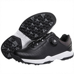 Chaussures de golf synthétiques en maille SEVEN à prix d'usine, chaussures professionnelles pour hommes, lacets, hiver, automne, été, baskets résistantes à l'usure - Product Image 3