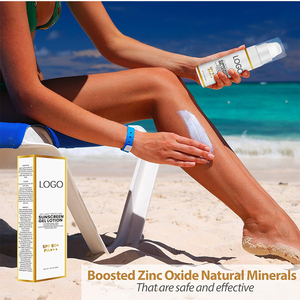 Aixin Private Label 50ml Natural <span class=keywords><strong>de</strong></span> amplio espectro SPF 50 P +++ Clasificación Sun Aggressor Protection Reparaciones Loción <span class=keywords><strong>de</strong></span> protección solar ultraligera - Product Image 3