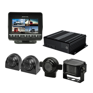 Оптовая продажа, система MDVR 8CH 1080P, восемь камер, рекордер с Wi-Fi,4G,GPS AI, Управление парком MDVR - Product Image 1