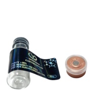 Boîtes pour flacons de médicaments 3ml, en vinyle holographique, imperméables, résistantes à l'huile, durables, forme personnalisée, boîtes holographiques 3ml