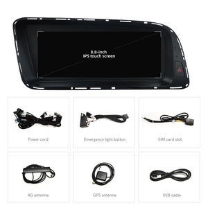 Autoradio multimédia avec écran tactile Android 13 <span class=keywords><strong>Q5</strong></span> 8 cœurs pour <span class=keywords><strong>Audi</strong></span> <span class=keywords><strong>Q5</strong></span> <span class=keywords><strong>2009</strong></span> - 2017 avec navigation GPS Wifi 4G LTE - Product Image 6
