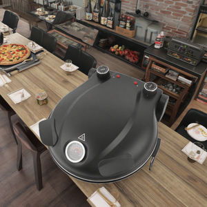 กระทะถาดพิซซ่าไฟฟ้าขนาดเล็กแบบอัตโนมัติปรับแต่งสีได้ - Product Image 3