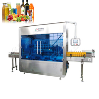 Machine automatique de remplissage et de scellage de bouteilles en plastique pour liquides, machine de remplissage de jus de fruit de la passion