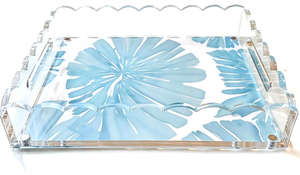 Bandeja de acrílico festoneado con alfombrilla magnética, personalizable <span class=keywords><strong>para</strong></span> Fotos, Arte, bandeja de baratija decorativa <span class=keywords><strong>para</strong></span> regalo de <span class=keywords><strong>cumpleaños</strong></span> <span class=keywords><strong>para</strong></span> mujer - Product Image 3