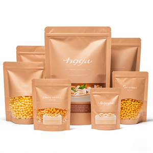 Dried Fruit <b>Packaging</b> <b>Bags</b> Plastic Transparent Stand Pouch Gravure Printing Recyclable Zipper Top for Food Nuts - Product Image 1