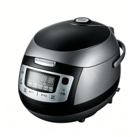 Autocuiseur Électrique Intelligent Multifonction 700W avec Écran LCD, Minuteur Programmable 24H, Cuve Intérieure Non Revêtue 4L/5L, Faible Teneur en Sucre, Chauffage 3D pour Usage Domestique