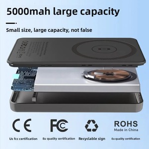 Bancos de energia portátil 10000mah Carregamento Rápido Carregador Magnético Sem Fio 3 em 1 2025 Novo Estilo Moda Alta Capacidade <span class=keywords><strong>Power</strong></span> <span class=keywords><strong>Bank</strong></span> - Product Image 2