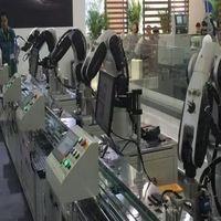 Comau pembalap-7-1.4 Robot industri lengan 6 Axis Payload 7 kg dengan CNGBS Robot gaun Pack solusi palletisasi otomatis