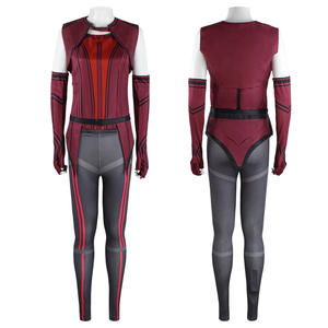 Costume de cosplay Wanda <span class=keywords><strong>Vision</strong></span> Scarlet Witch, combinaison sexy pour Halloween, adulte avec accessoires - Product Image 2
