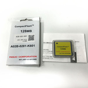 A02B-0281-K601 fanuc (128mb) חדש קומפקט + כרטיס זיכרון מתאם pcmia - Product Image 3