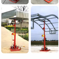 Nouveau Lève-charge Électrique Mobile en Acier à Volet Roulant 220V, à Câble, Capacité de Levage 230kg, Télécommande, Petit Modèle pour Commerce de Détail