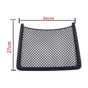 Accesorios de Interior de <span class=keywords><strong>coche</strong></span> asiento trasero cadena trasera red malla almacenamiento bolsillo Auto organizador para <span class=keywords><strong>Audi</strong></span> A4 B8 A5 Q3 <span class=keywords><strong>A3</strong></span> A6 C7 Q5 B9 Q7 - Product Image 5