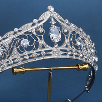 Couronne diadèmes en cristal strass pour mariée, livraison directe, Offre Spéciale