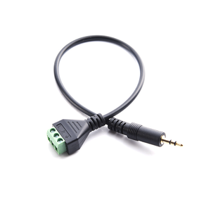 อะแดปเตอร์แปลงเสียงหูฟัง3ขาขั้วสกรูตัวผู้และ <span class=keywords><strong>AV</strong></span> 3.5มม. - Product Image 1