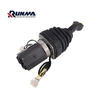Commande de pilote de soupape hydraulique de joystick industriel réduisant la pression actionnée pour le chargeur