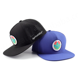 หมวกกอล์ฟไนลอน5แผงระบายอากาศได้ดีหมวกสแนปแบคสำหรับทั้งชายและหญิงมีรูตัดด้วยเลเซอร์มีรูพรุน - Product Image 1