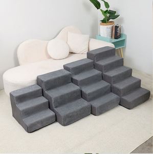 Pet Staies Luxury Modern Eco-Friendly Indoor Pet Climbing Ladder <b>Sofa</b> Bed Sponge Steps Removable Washable - Product Image 6