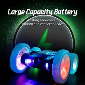 Coche de Juguete con Control Remoto, Luces LED de Doble Cara, 2.4Ghz, Música, SJY-Q136, Coche de Acrobacias RC, 4WD - Product Image 6