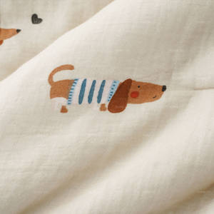 Edredón de muselina 100% algodón para <span class=keywords><strong>cuna</strong></span>, manta ultra suave para bebé, manta para niños pequeños para todas las estaciones, lavable a máquina para niños. - Product Image 4