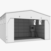 Hangars métalliques préfabriqués pour avions, à grande portée, modernes, à faible coût, galvanisés à chaud, soudés et robustes