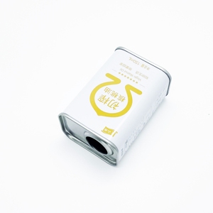 Venta al por Mayor de Latas de Aceite de Oliva Personalizadas con Logotipo, Impresión Offset, Cuadradas/Rectangulares de Hojalata, 150 ml, Superficie Lacada, para Aceite Alimentario - Product Image 3