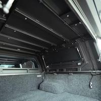 Camper de camionnette étanche en aluminium pour MG Maxus Eterron 9 & Ranger, avec hard top et barres de toit, topper de camionnette personnalisé