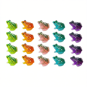 D0100XUZ6V7 Resin Frog <b>Figurines</b> 20pcs Luminous Hand Painted Animal Shape For Home Fairy <b>Garden</b> Decorative Accents - Product Image 1