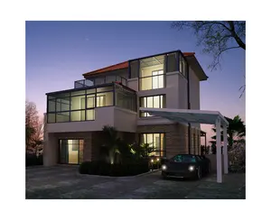 Modern Prefab Light Steel Structure Villa Modular Homes And Prefabricated Houses With Graphic Design Solution Capability