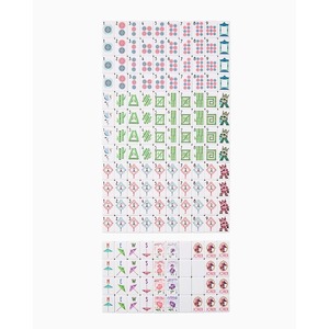 Jeu de Mahjong Portable de Luxe Moderne avec 160 Tuiles Peintes à la Main en Acrylique pour le Divertissement - Product Image 3