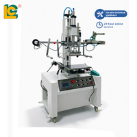 Machine de marquage à chaud semi-automatique à alimentation indépendante et contrôle PLC pour le gaufrage du cuir et du plastique