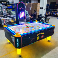 Fournisseur de machines d'arcade de hockey sur air à monnayeur, équipement de hockey sur air FEC, jeu de hockey interactif multijoueur, prix de gros