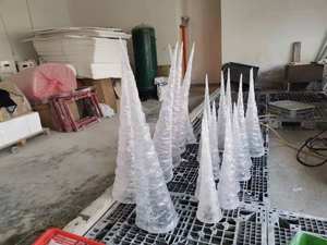 Искусственные прозрачные смоляные Сосульки с визуальным изображением - Product Image 4