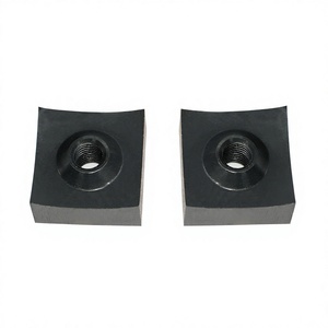 Inner Arc Tungsten Carbide Crusher Blade, For USA <b>Plastic</b> Recycling Industry, Threaded Mount Wear Resistant Granulator Knife - Product Image 1
